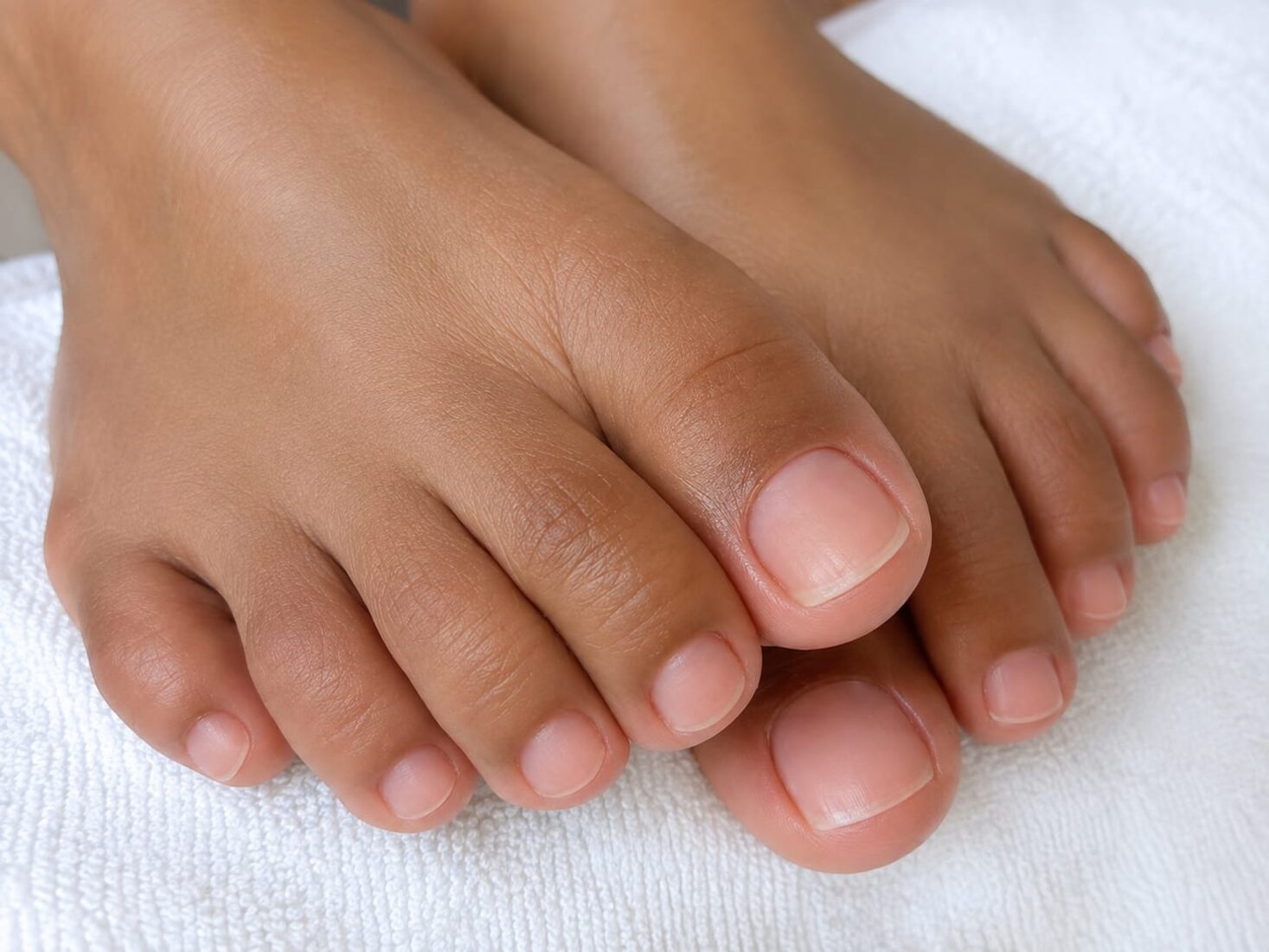 Limpieza de pedicura